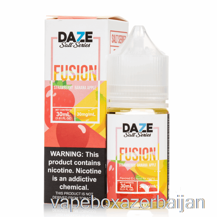 Vape Smoke Strawberry Banana Apple - 7 Daze Salts - 30mL 50mg